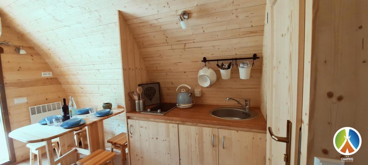 Camping Lago 3 Comuni 호텔 Alesso 외부 사진